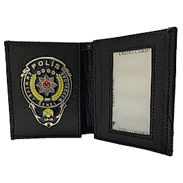 Polis Rozetli Cüzdan