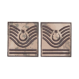 Jandarma Kamuflaj Astsubay Kıdemli Başçavuş Rütbe - Nakışlı