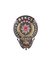 Bekçi Göğüs Arması / Brövesi 3 Boyutlu -PVC 