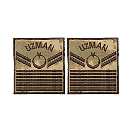 Jandarma Kamuflaj VIII Kademeli Uzman Çavuş Nakışlı - Kol