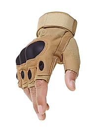 Taktik Eldiven Kesik Parmak Korumalı