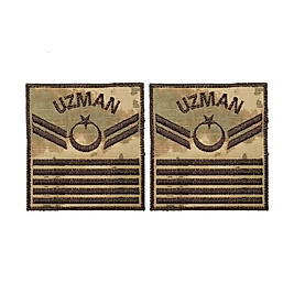 Jandarma Kamuflaj V Kademeli Uzman Çavuş Nakışlı - Kol