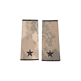 Jandarma Kamuflaj Teğmen Rütbe - Nakışlı