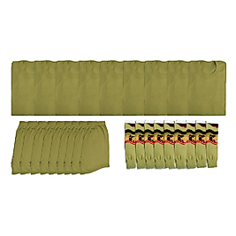 Fanila - Don - Çorap 9'Lu Acemi / Bedelli Asker Seti