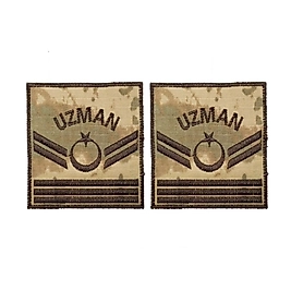 Janarma Kamuflaj III Kademeli Uzman Çavuş Nakışlı - Kol