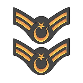 Jandarma Asayiş Astsubay Çavuş Tören Rütbe - Nakışlı