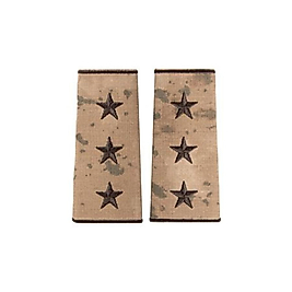 Jandarma Kamuflaj Yüzbaşı Rütbe - Nakışlı