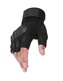 Taktik Eldiven Kesik Parmak Korumalı