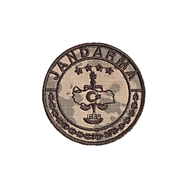 Jandarma Kamuflaj Birlik Arması - Nakışlı