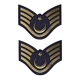 Jandarma Asayiş Astsubay Üst Çavuş Rütbe -Kol 3D