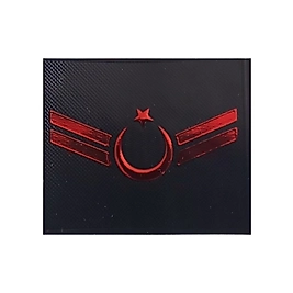 Jandarma Asayiş Uzman Çavuş Yelek Rütbesi - 3D