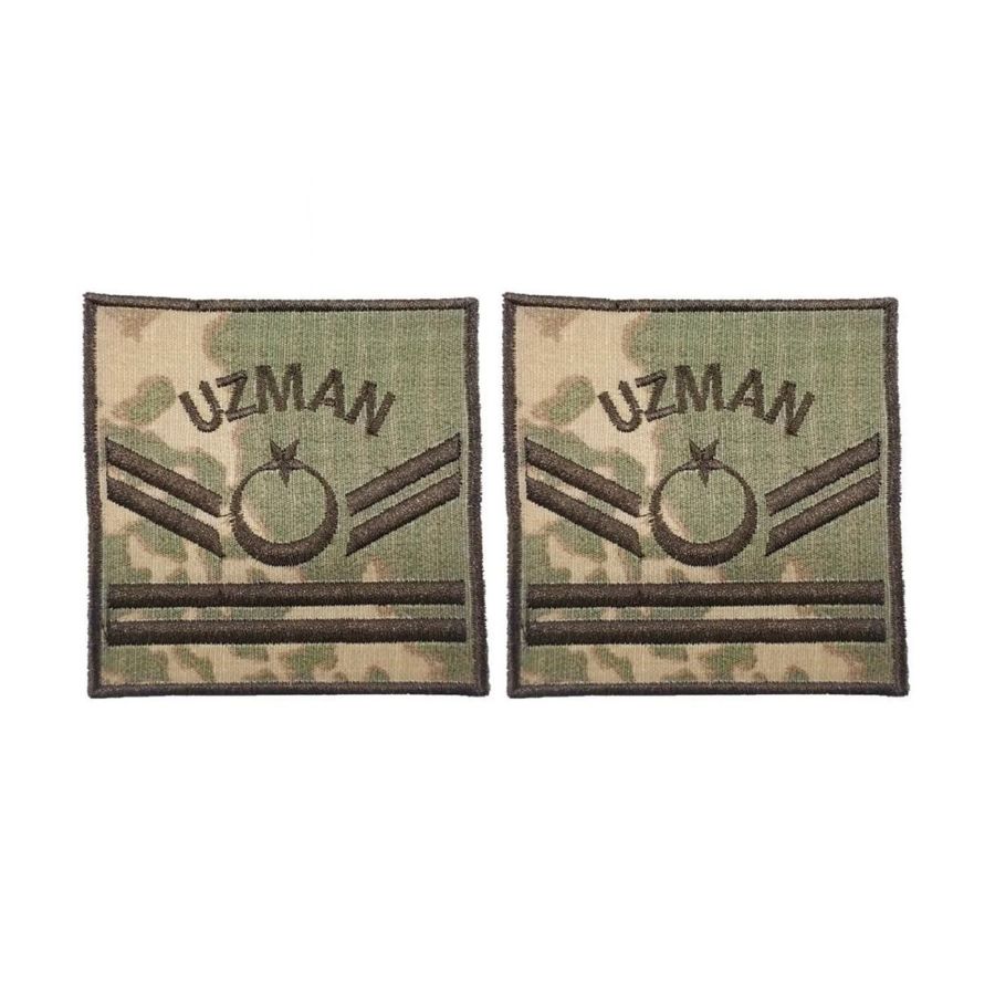 Jandarma Kamuflaj II Kademeli Uzman Çavuş Nakışlı - Kol
