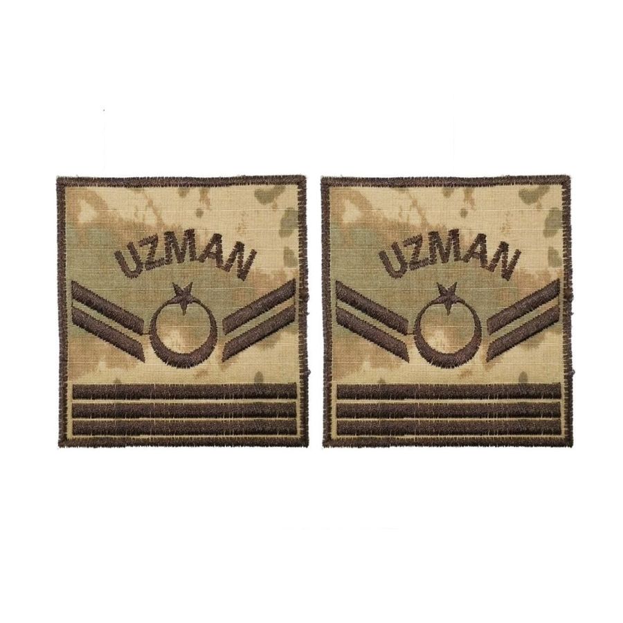 Janarma Kamuflaj III Kademeli Uzman Çavuş Nakışlı - Kol