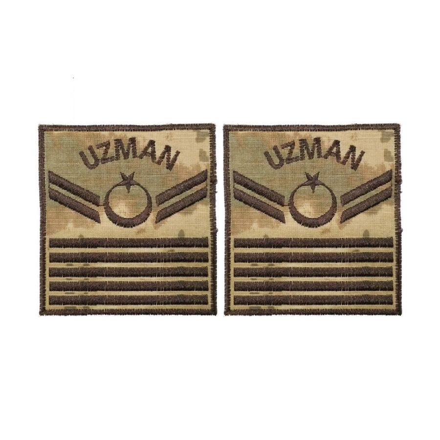 Jandarma Kamuflaj V Kademeli Uzman Çavuş Nakışlı - Kol