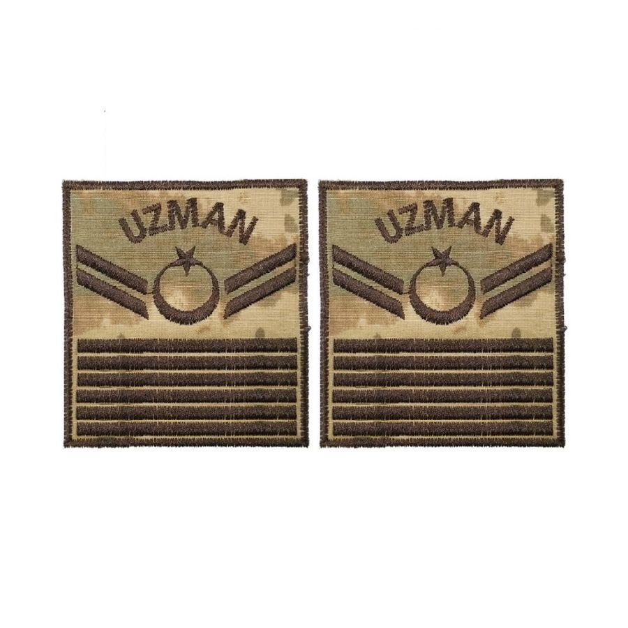 Jandarma Kamuflaj VI Kademeli Uzman Çavuş Nakışlı - Kol