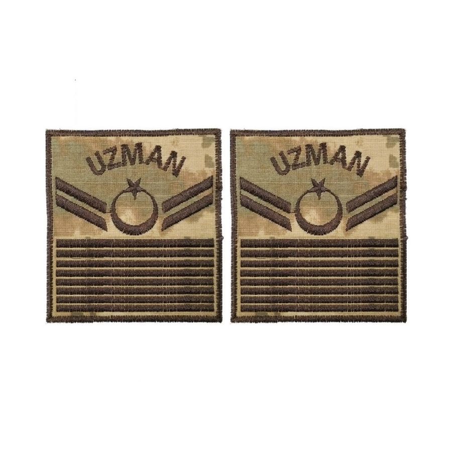 Jandarma Kamuflaj VIII Kademeli Uzman Çavuş Nakışlı - Kol