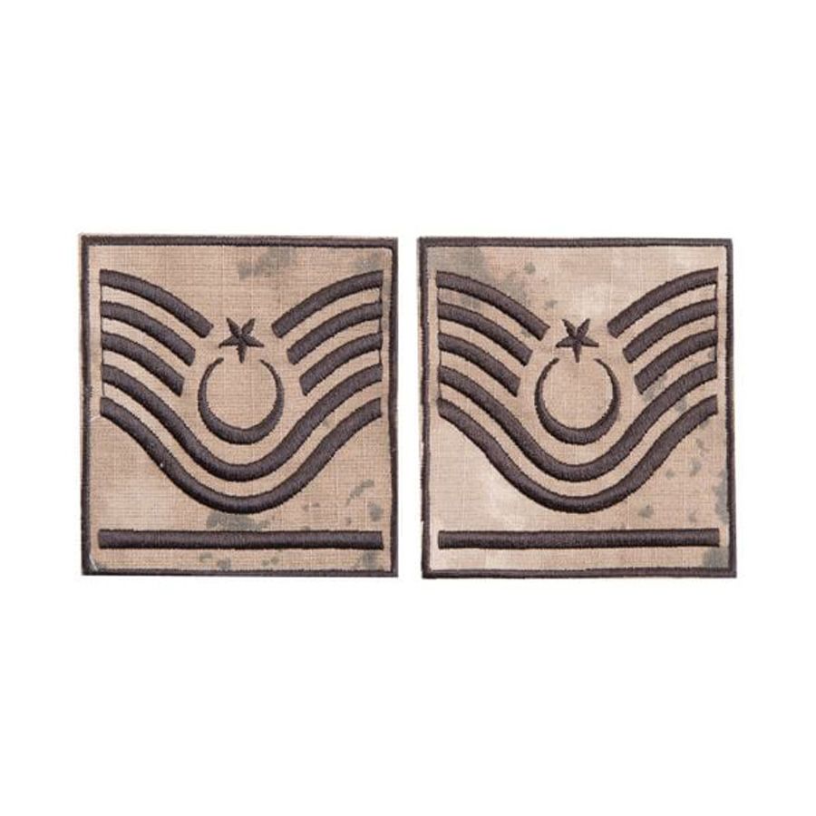 Jandarma Kamuflaj Astsubay Başçavuş Rütbe - Nakışlı