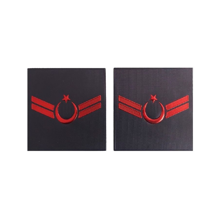 Jandarma Asayiş Uzman Çavuş Rütbe - Kol 3D