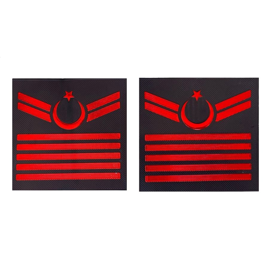 Jandarma Asayiş V Kademeli Uzman Çavuş Rütbe - Kol 3D