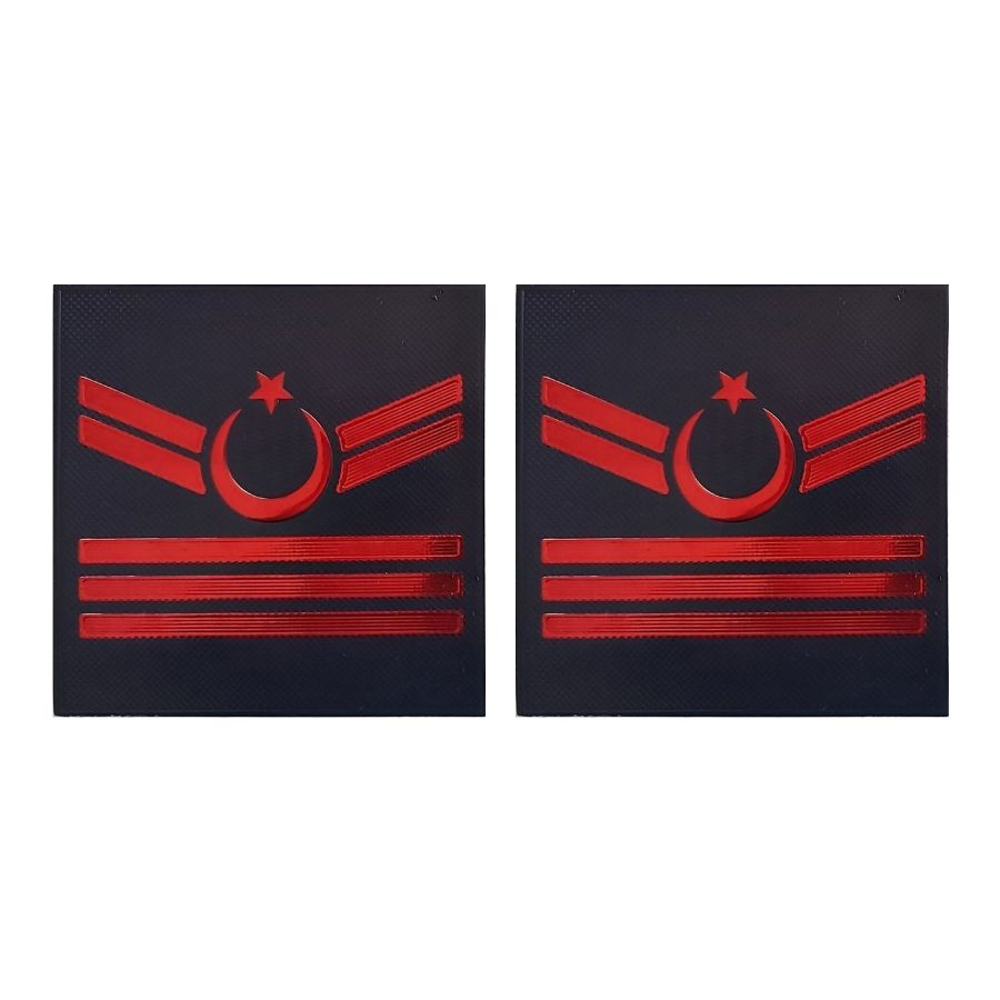 Jandarma Asayiş III Kademeli Uzman Çavuş Rütbe - Kol 3D