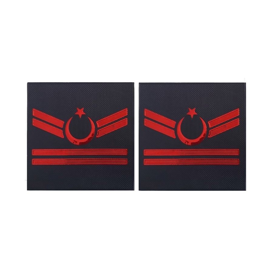 Jandarma Asayiş II Kademeli Uzman Çavuş Rütbe - Kol 3D