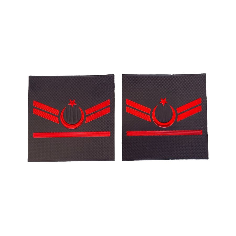 Jandarma Asayiş I Kademeli Uzman Çavuş Rütbe - Kol 3D