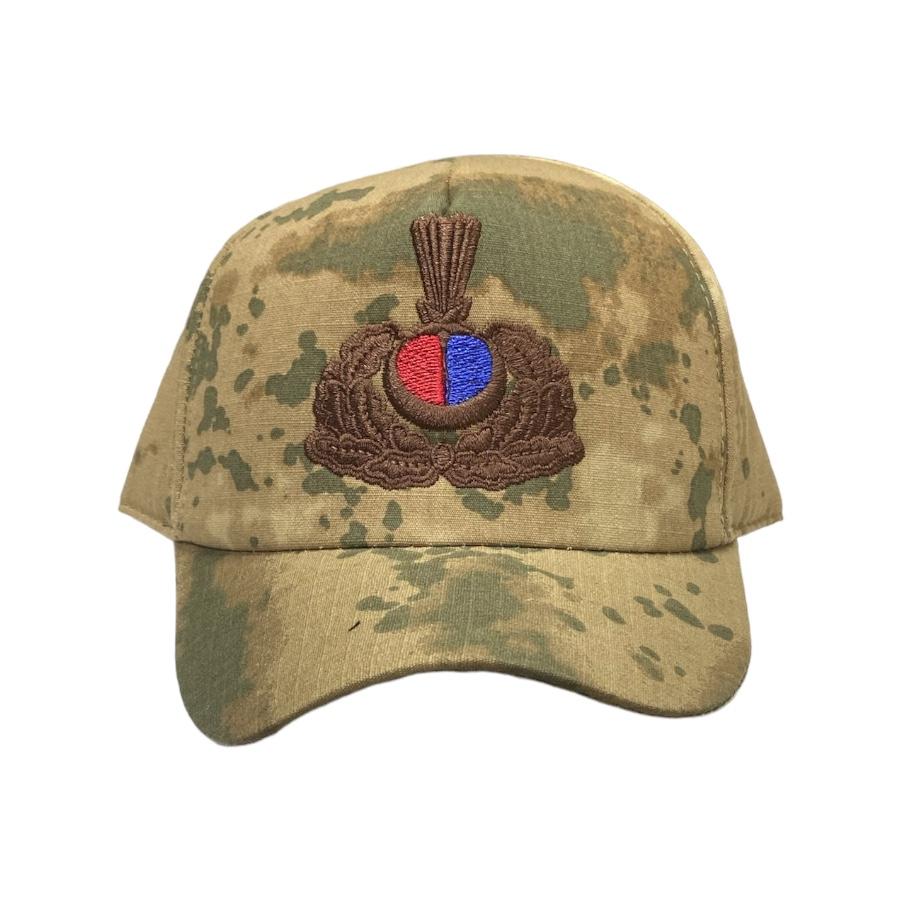 Jandarma Subay Kışlık Kep - Kamuflaj