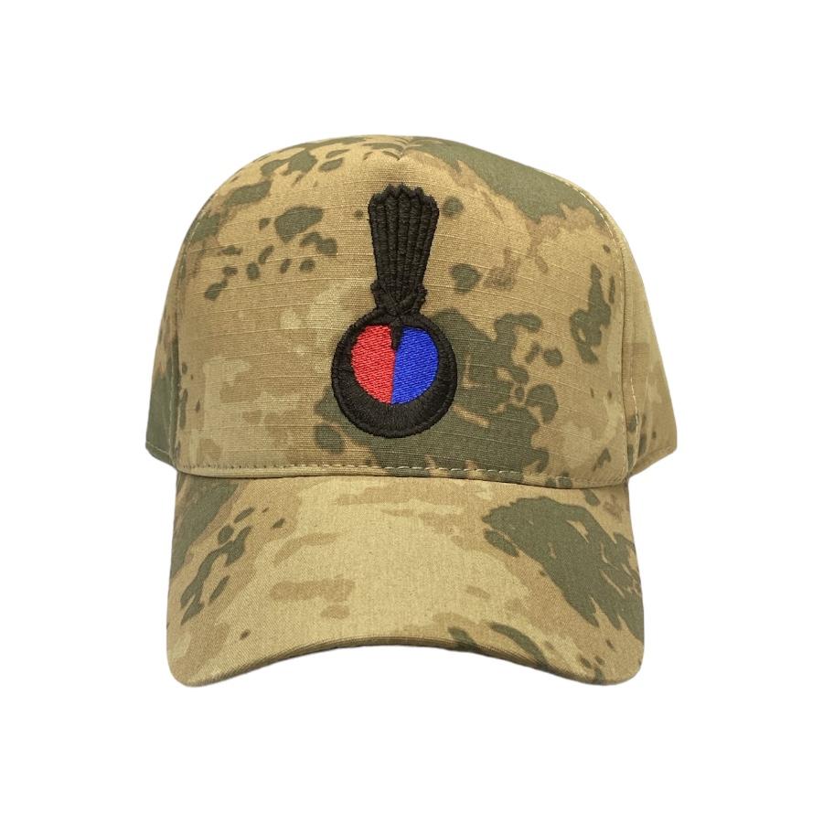 Jandarma Uzman / Astsubay Kışlık Kep - Kamuflaj