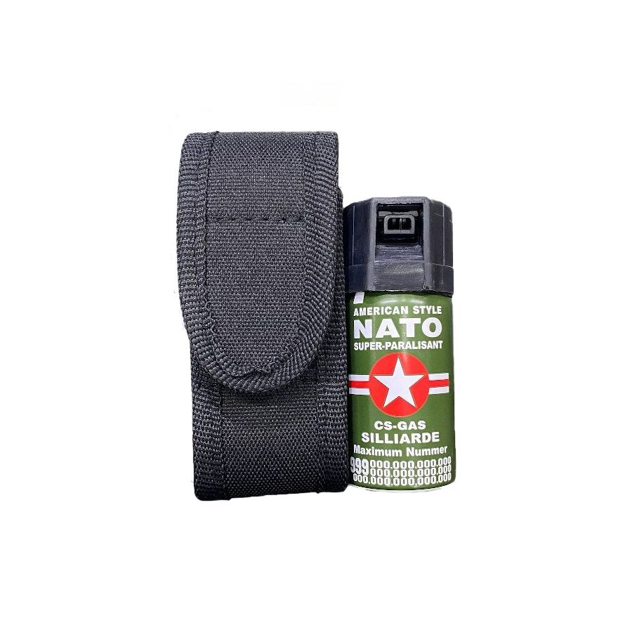 Biber Gazı Kılıfı 40Ml - Siyah