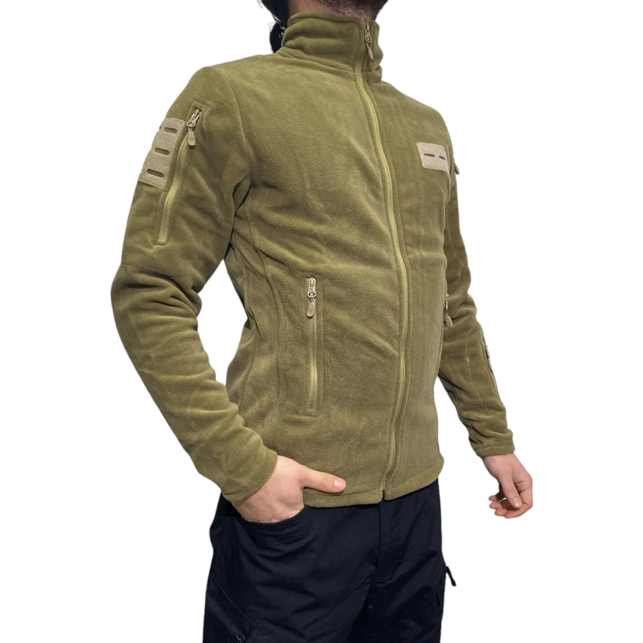 Taktik Polar Ceket - Kum