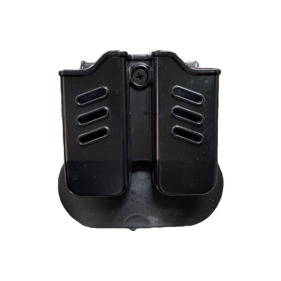 Polimer Çiftli Yedek Şarjör Kılıfı - Siyah