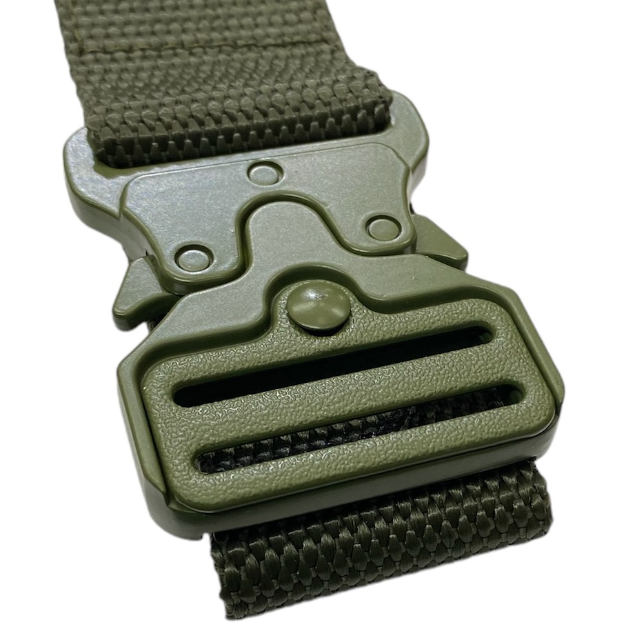 Taktik Kemer Cobra Başlık Metal - Haki