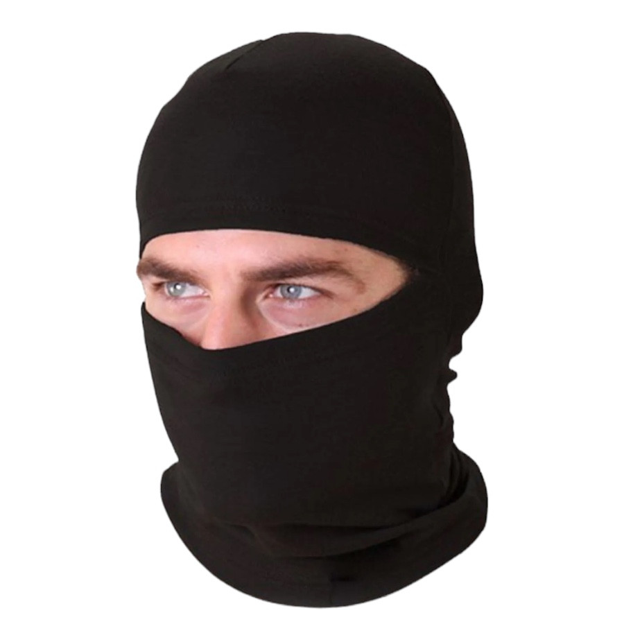 Termal Polar Kar Maskesi-Siyah