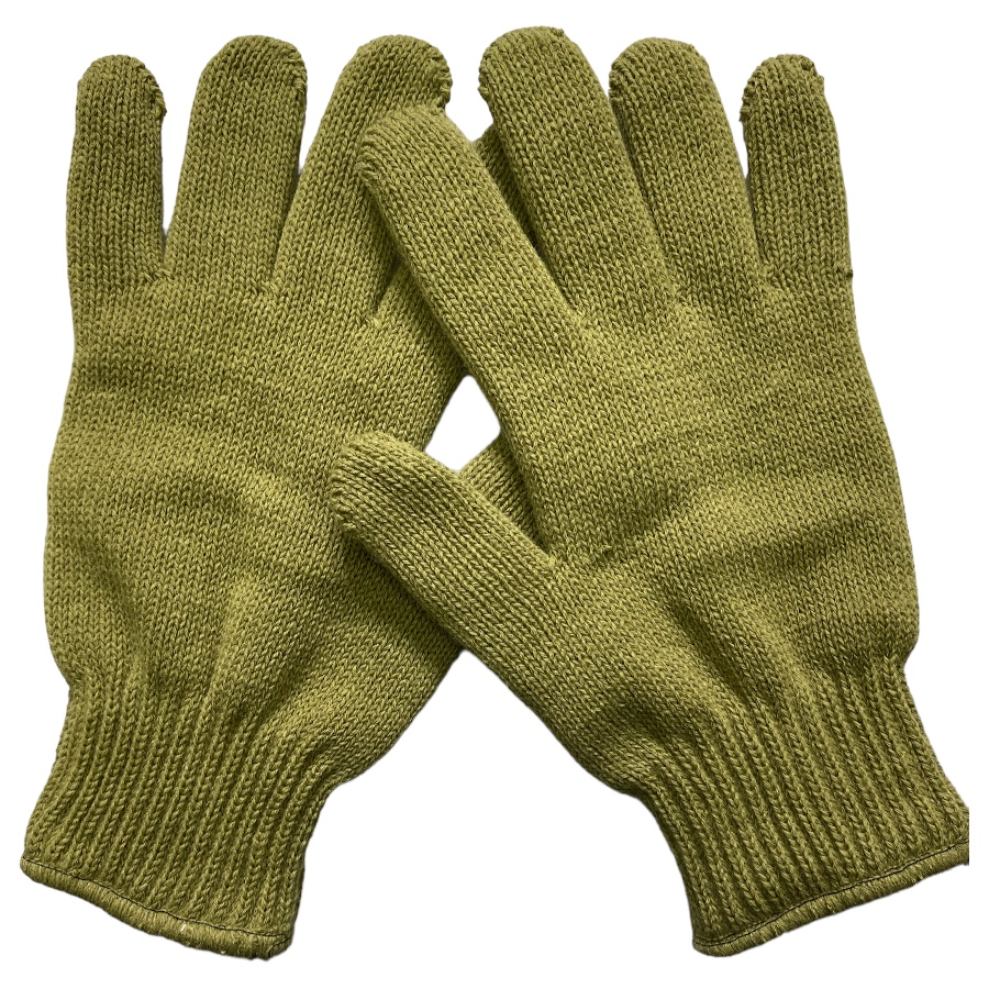 Termal Yün Eldiven Çift Kat Uzun Parmak