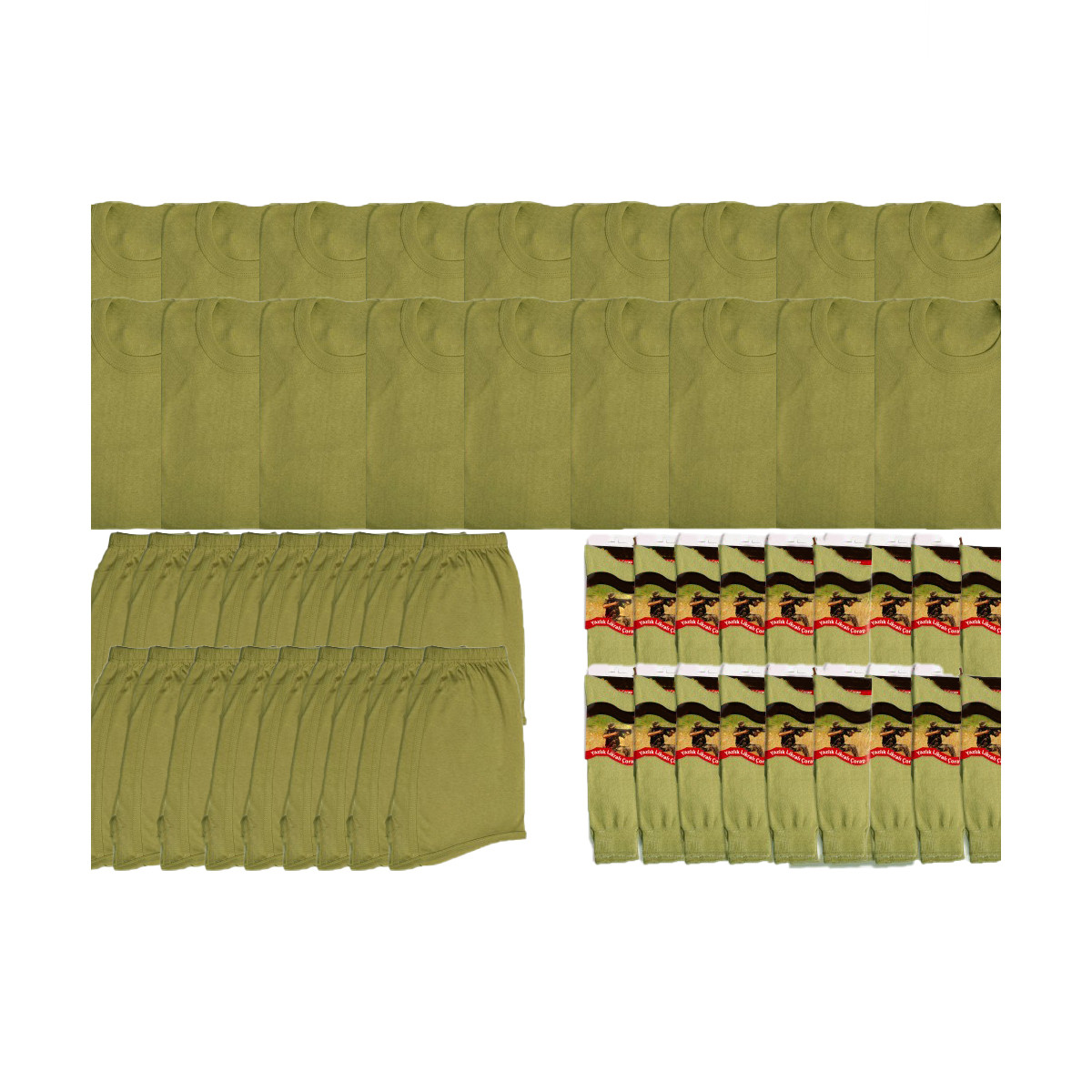 Fanila - Don - Çorap 18'Li Acemi / Bedelli Asker Seti