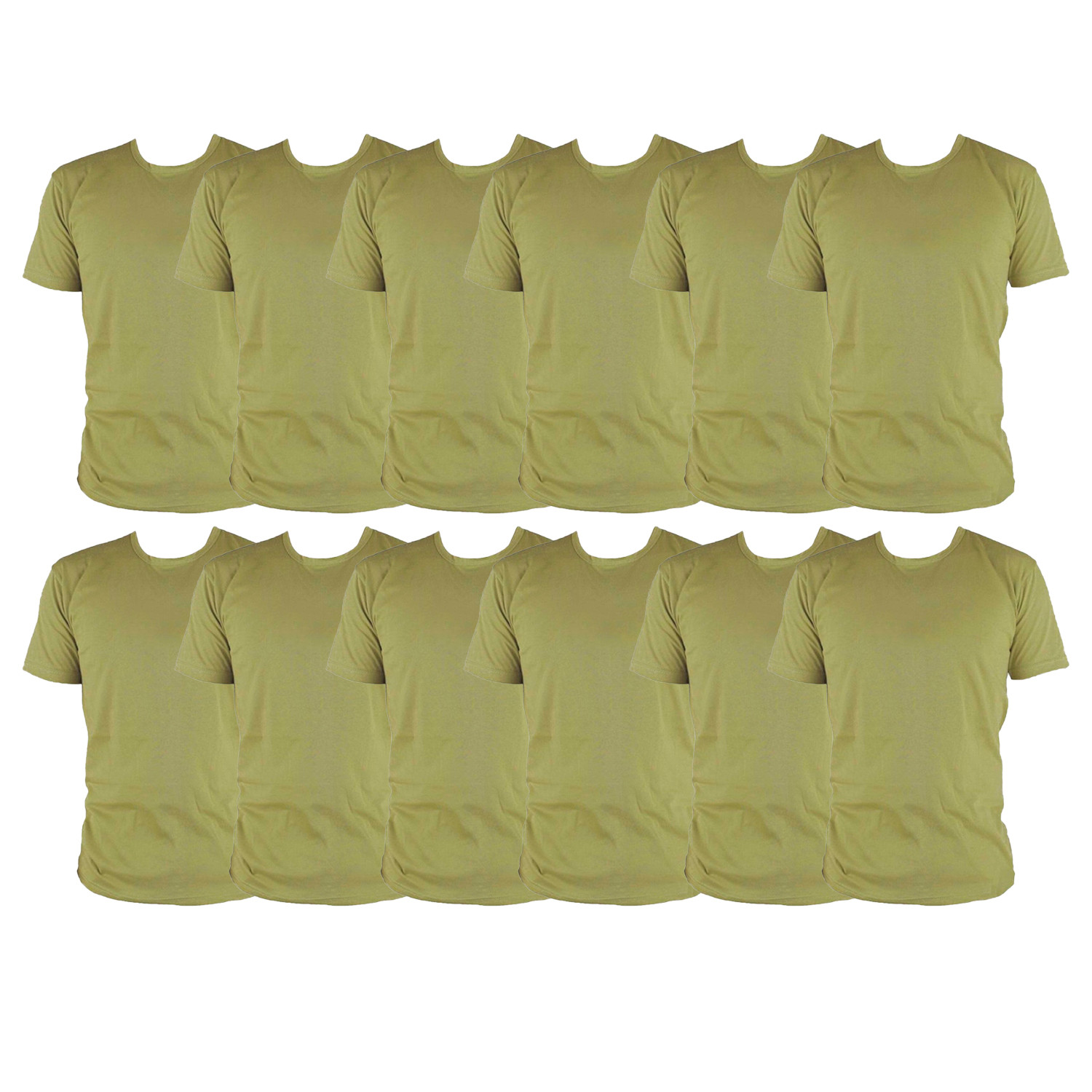 Askeri Fanila / Atlet 12'Li Set - Yarım Kol