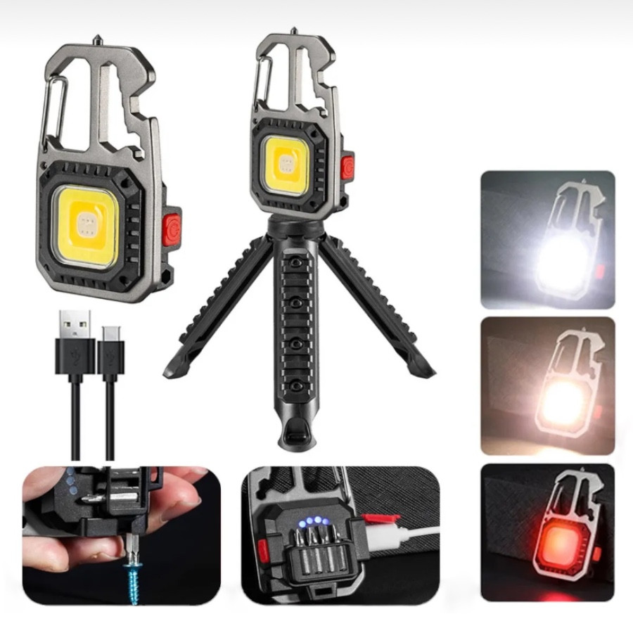 W5138 Tripodlu Şarjlı Kamp Led Fener