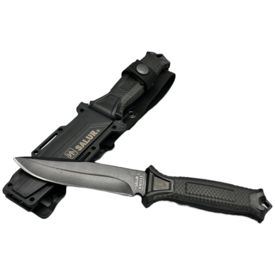 Salur Tactical Komando Ve Outdoor Bıçağı(Siyah)