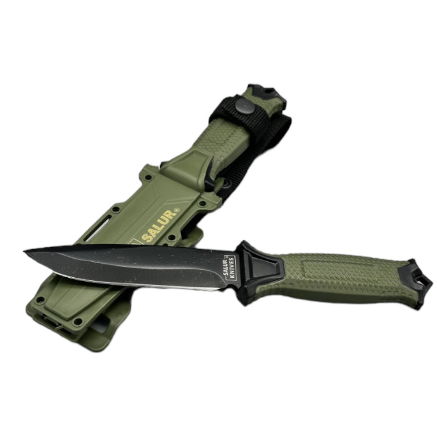 Salur Tactical Komando Ve Outdoor Bıçağı(Haki)