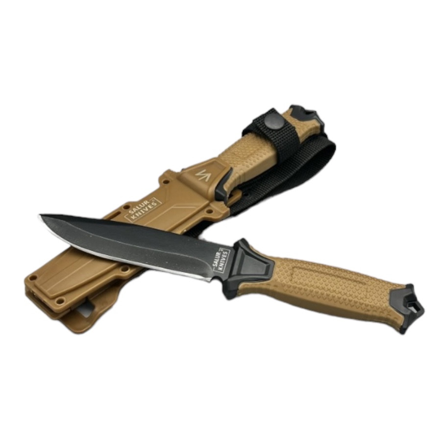 Salur Tactical Komando Ve Outdoor Bıçağı(Çöl)