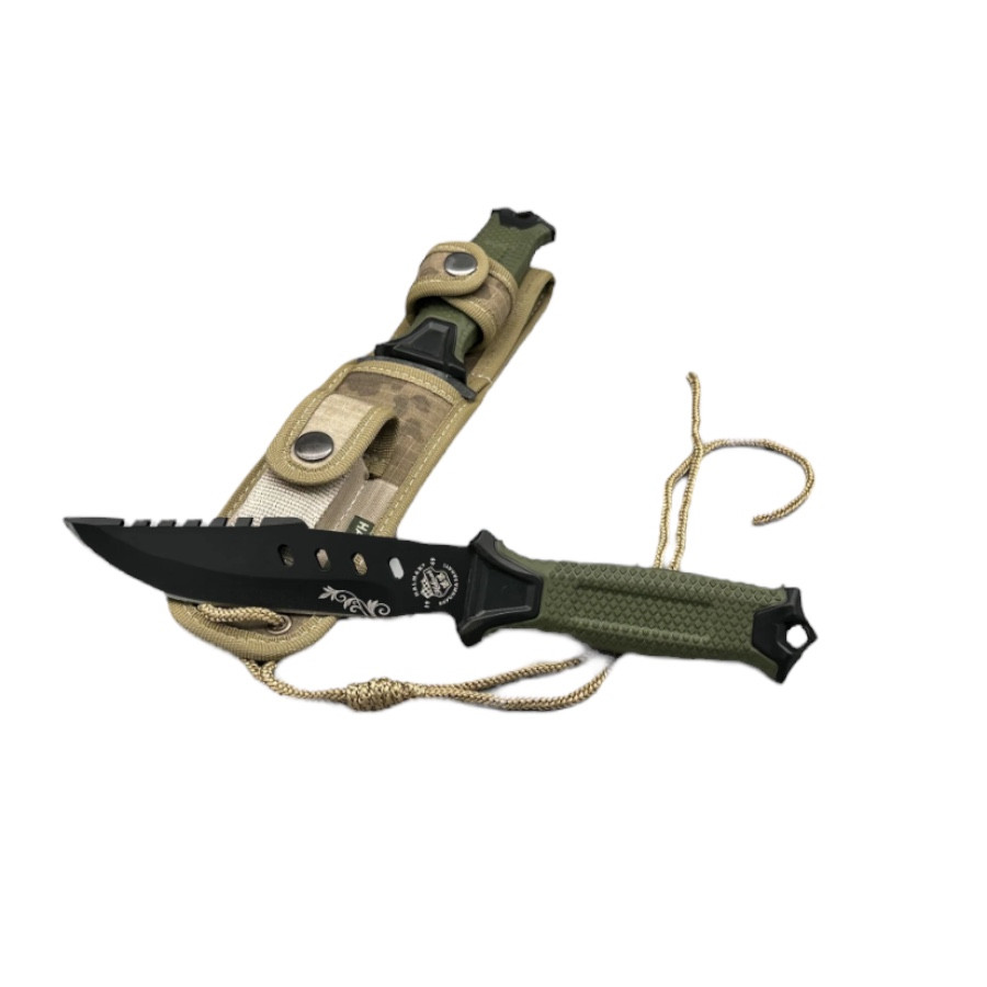 Jandarma Cepmastır Komando Ve Outdoor Bıçağı(Haki)